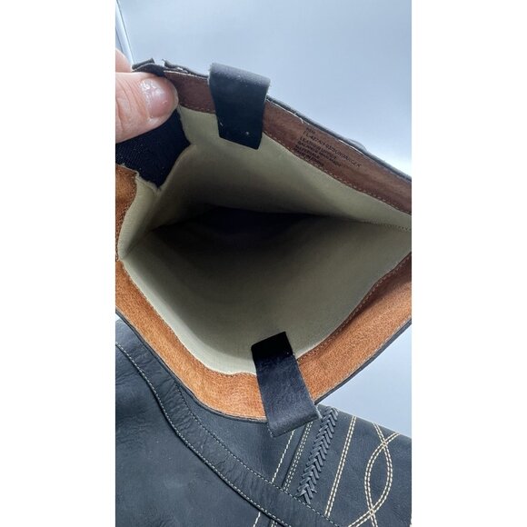 Ruff Hewn Sundancer Boot Tall Gray Women's Size 9.5 Leather - Picture 7 of 12